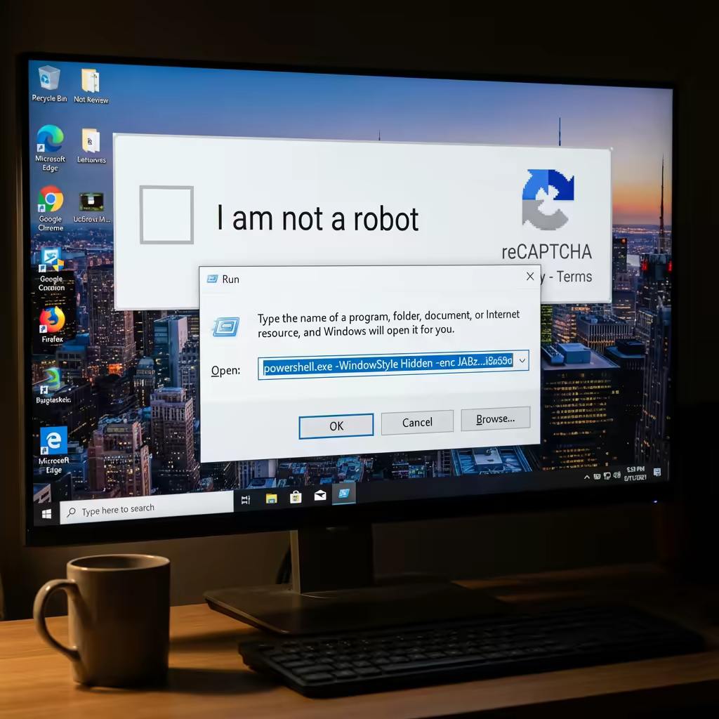 Malicious Script in Run Dialog